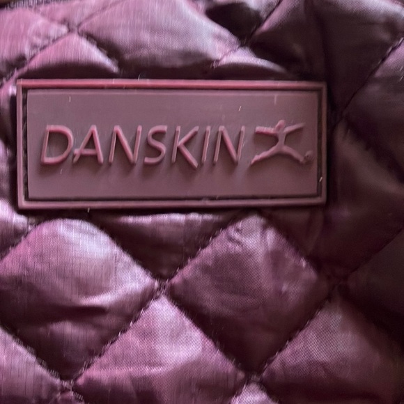 Danskin Quilted Backpack in Rich Purple - Picture 3 of 12